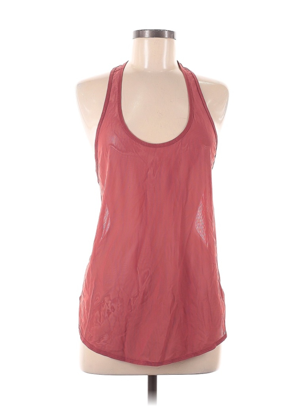 Lululemon Coral Mesh Athletic Tank Size 8